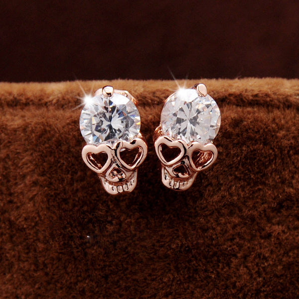 Skull Earrings - Let's Be Gothic, nightwear, clothing, punk, dark