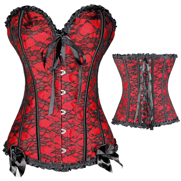 Sexy Lace Corset - Let's Be Gothic, nightwear, clothing, punk, dark