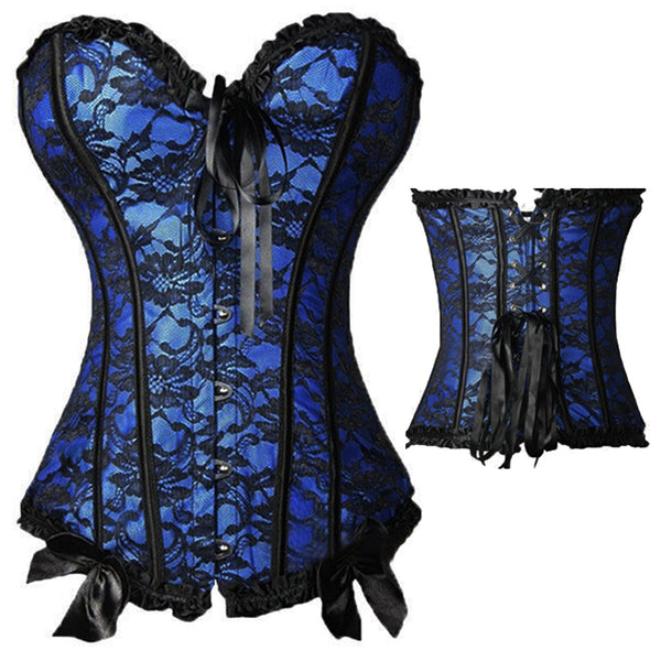 Sexy Lace Corset - Let's Be Gothic, nightwear, clothing, punk, dark