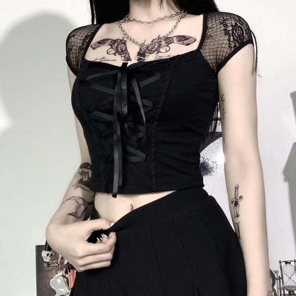 Vintage Gothic Top - Let's Be Gothic
